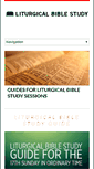 Mobile Screenshot of liturgicalbiblestudy.com